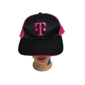 T Mobile embroidered logo mesh hat . one size fits all